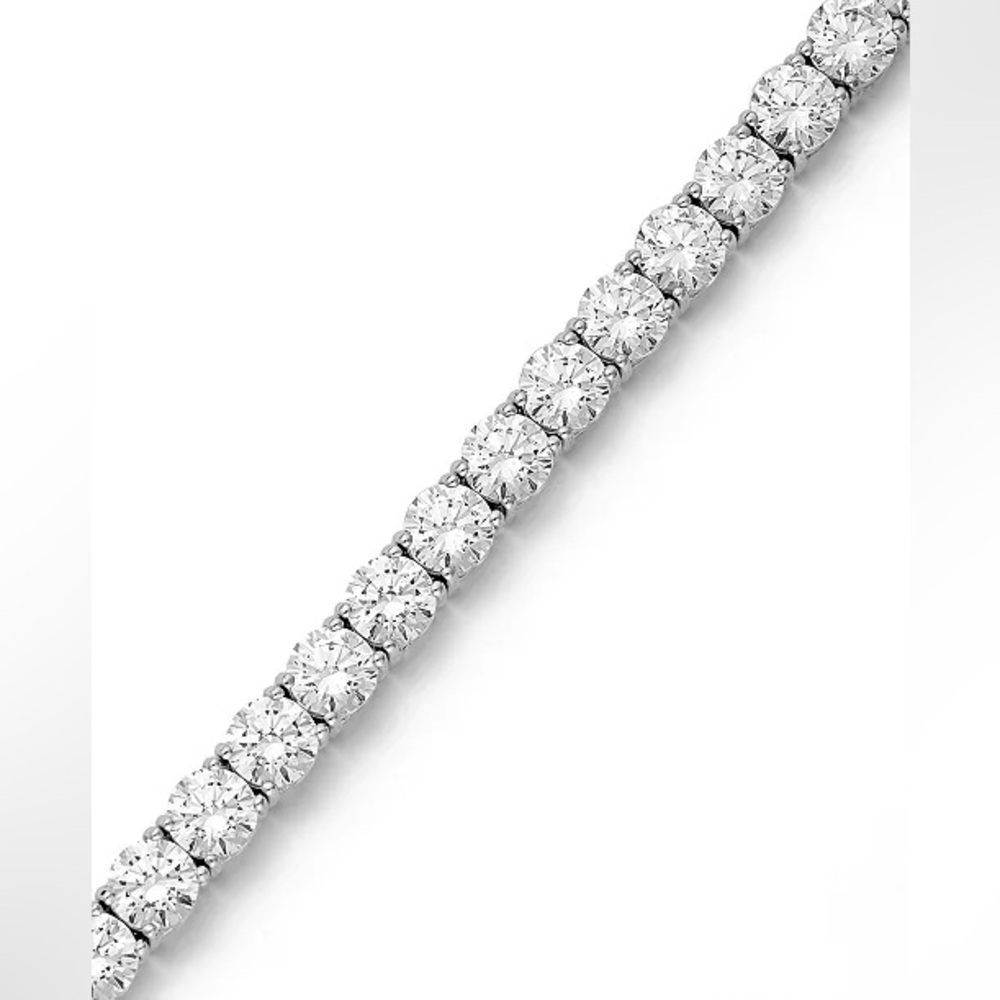 Arabella Sterling 925  Silver Bracelet, Cubic Zirconia Tennis Bracelet